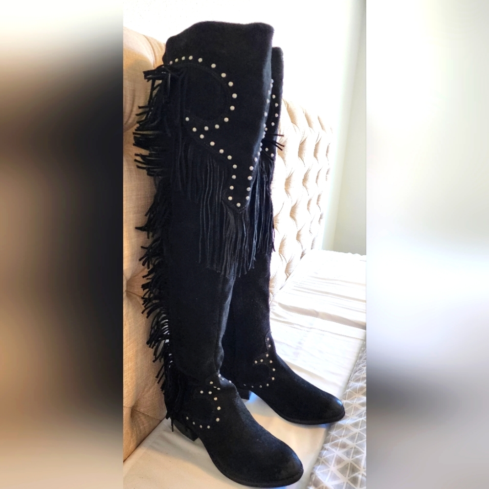 Naughty Monkey Over Knee Boots